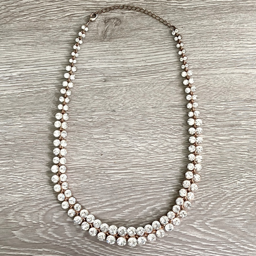 Double row CZ necklace ✨